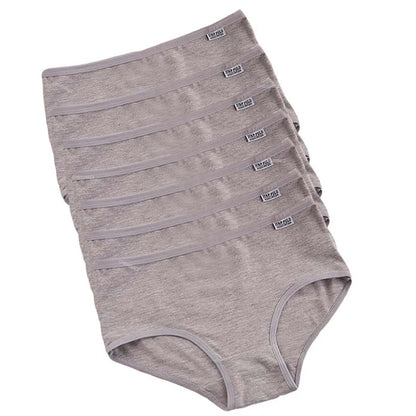 Lot de culottes Femme Coton Extensible Taille Moyenne Coupe