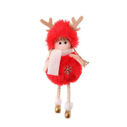 Poupée Enfant Ange Décoration de Noël En Bois