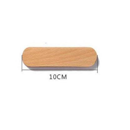 Porte-clés en Bois avec Anneau pour Clés