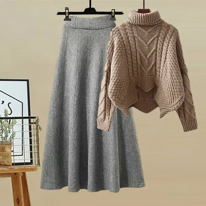 Robe Femme Élégante Col Montant et Taille Cintrée