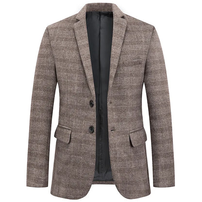 Blazer Homme Gris et Kaki Élégant et Polyvalent - BerlinGlamour