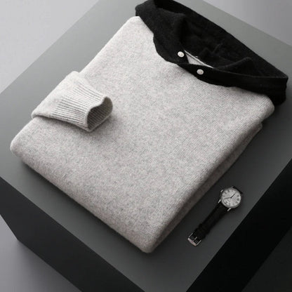Sweat à Capuche Homme Streetwear avec Cordon de Réglage