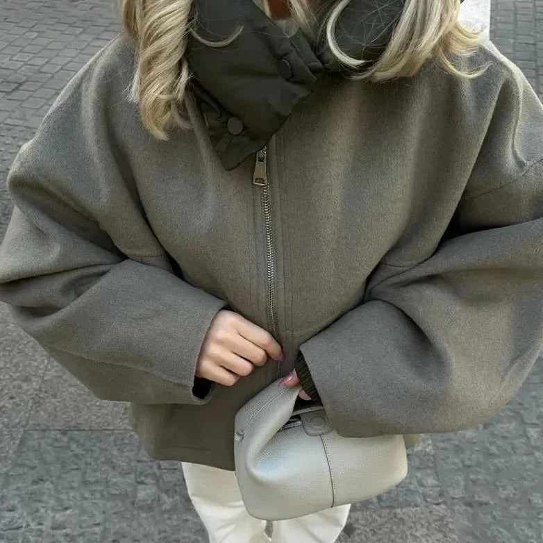 Veste à capuche polaire avec fermeture éclair rapide - PanierRoyale