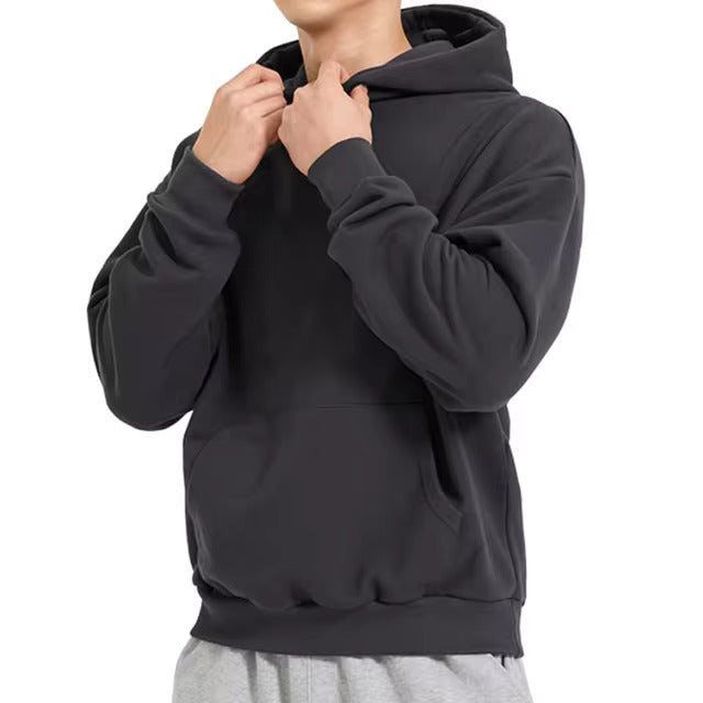 Sweat à Capuche Homme Oversize Coton Doux