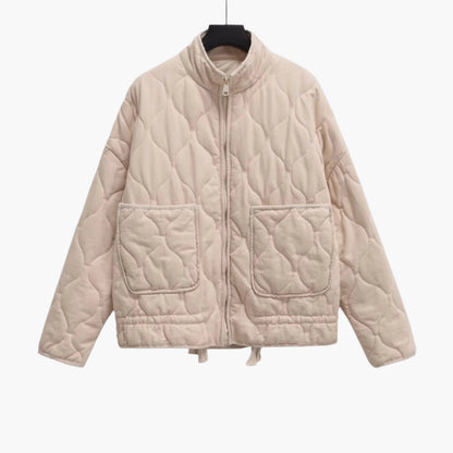 Veste Puffer Courte et Chaude pour Femme