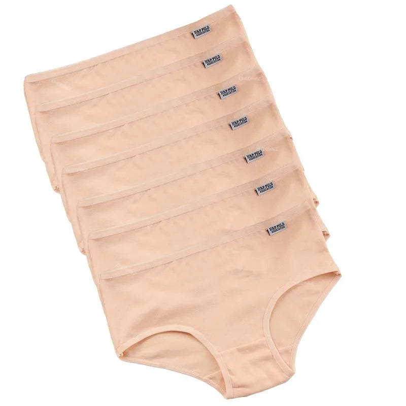 Lot de culottes Femme Coton Extensible Taille Moyenne Coupe