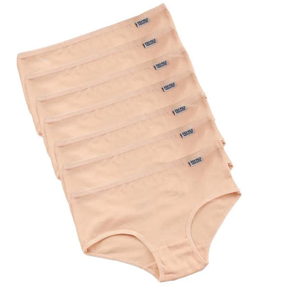 Lot de culottes Femme Coton Extensible Taille Moyenne Coupe
