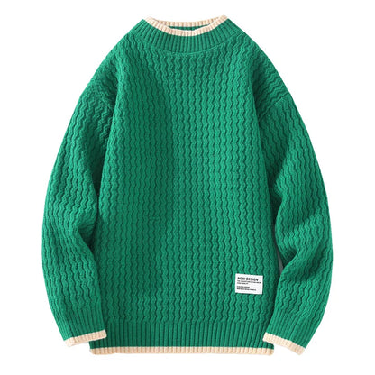 Pull en Maille pour Homme Structuré et Élégant