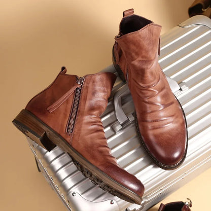 Bottines Chelsea Cuir Homme Élégantes et Confortables - BerlinGlamour