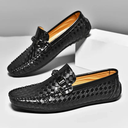 Mocassins Homme Cuir Élégant et Confortable