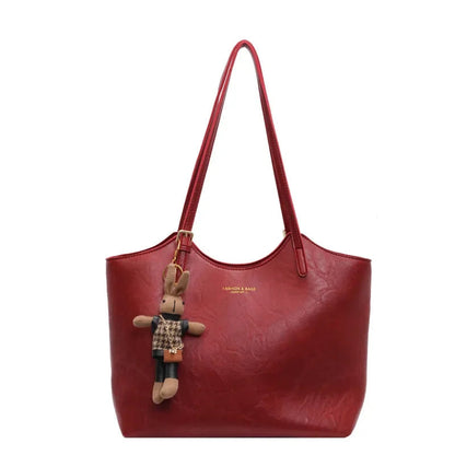 Sac à bandoulière cuir vintage avec poches multiples