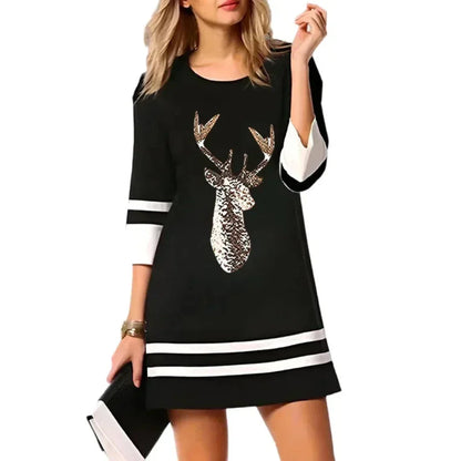 Robe Courte De Noël Pour Femme | Midi
