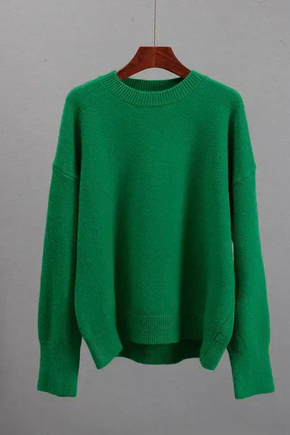 Pull Cachemire Doux Femme Hiver