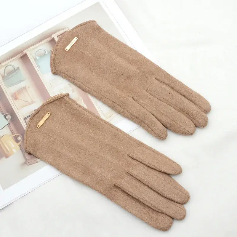 Gants Femmes Hiver Chauffants avec Commande Tactile