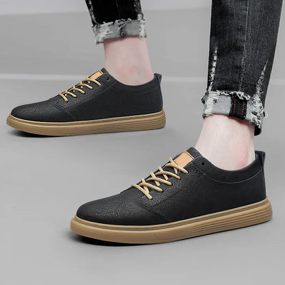 Baskets Cuir Homme de Qualité