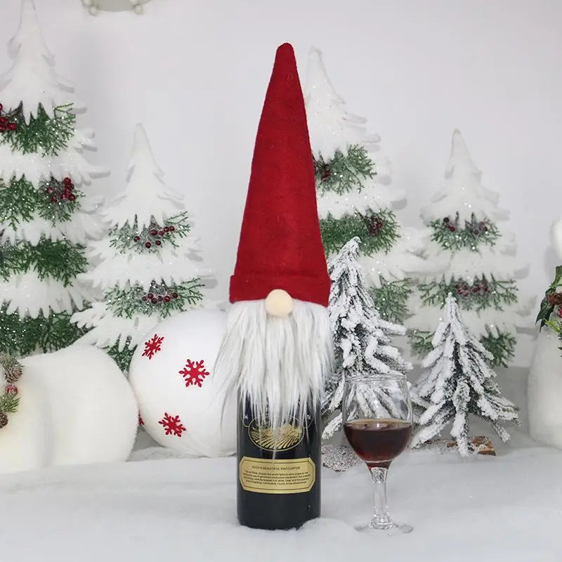 Housse de bouteille de vin Cuir Élégant pour Vin Rouge
