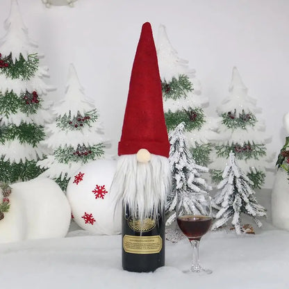 Housse de bouteille de vin Cuir Élégant pour Vin Rouge