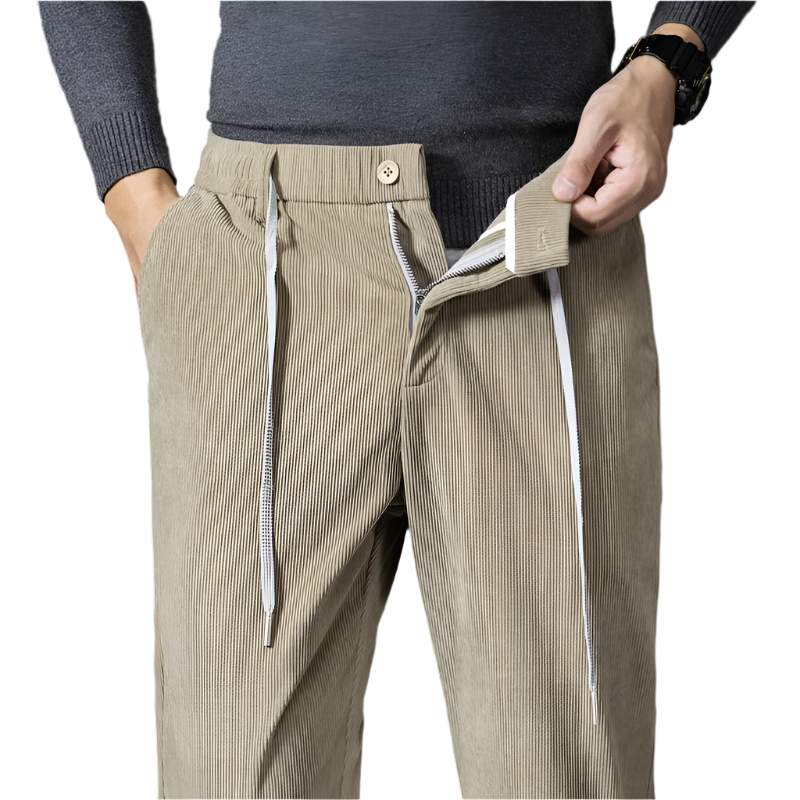 Pantalon Chino Élastique pour Homme Style Classique - PanierRoyale