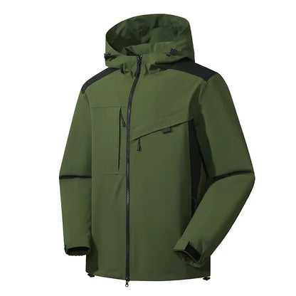 Veste de ski Homme Imperméable Capuche Confortable Coupe Casual