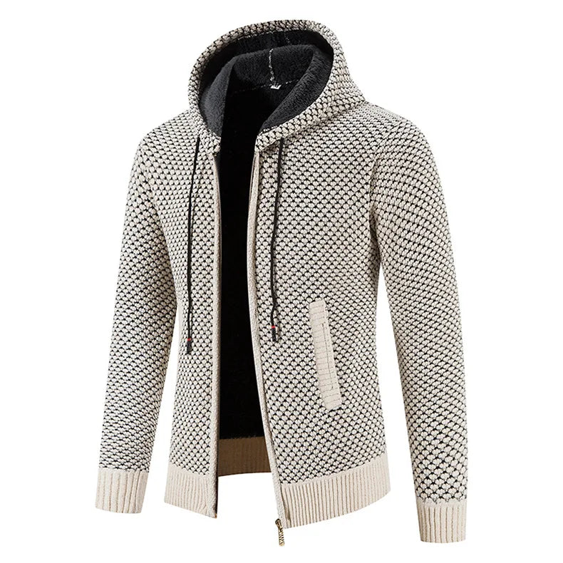 Cardigan Homme Luxe Tricot Cachemire
