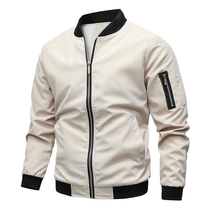 Veste Imperméable Homme Sport pour Pluie avec Fermeture Éclair
