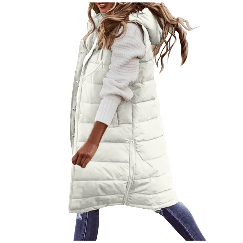 Gilet Long Doux et Chic pour Femme