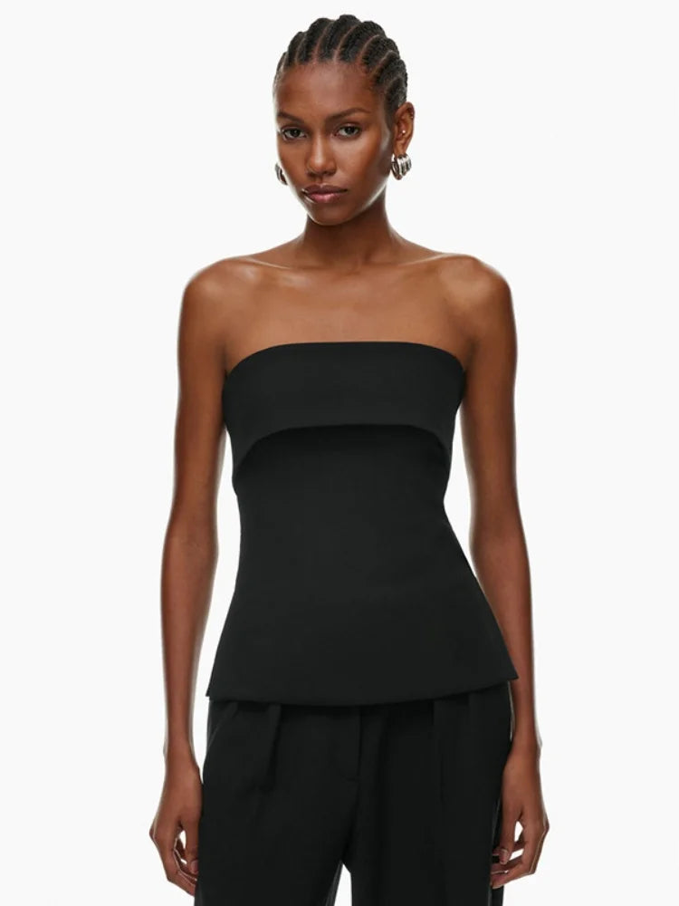 Top sans bretelles femme élégant