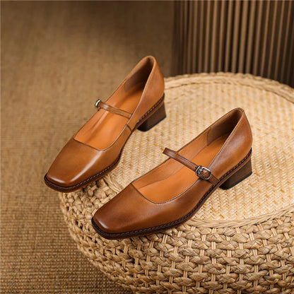Sandales Femme Printemps à Talons Bloc et Sangles