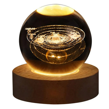 Lampe LED Cristal Lumineuse Décorative - PanierRoyale