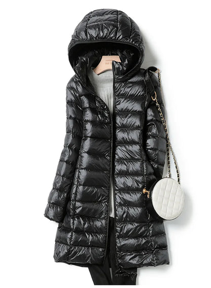 Doudoune À Capuche Amovible Pour Femme | Automne