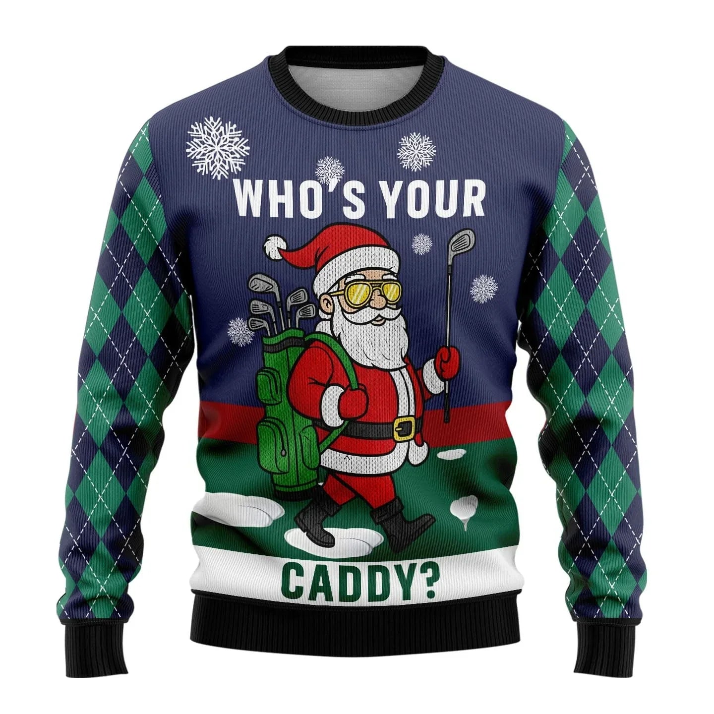 Pull Noël Homme avec Impressions de Bonhomme de Neige