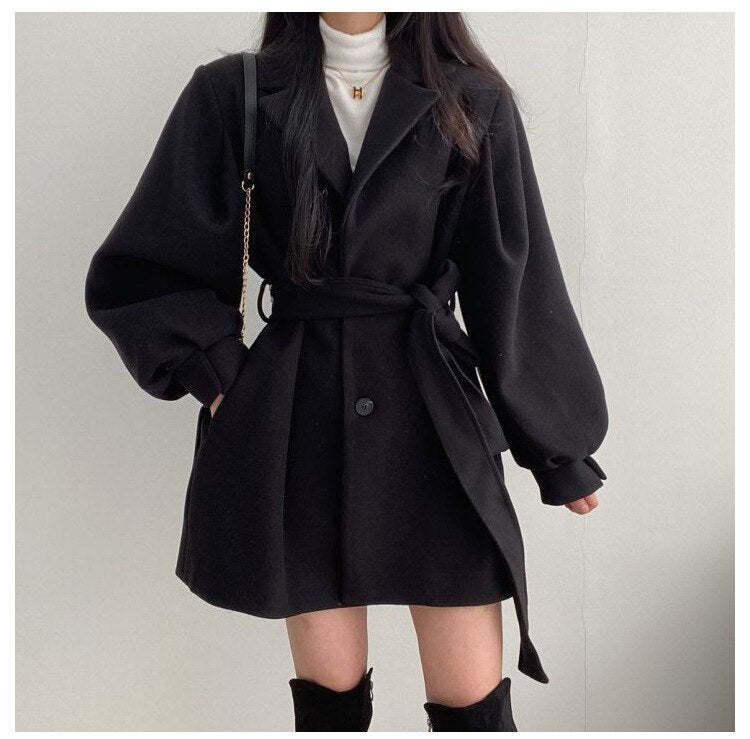 Manteau Laine Chic Hiver - luxestyle
