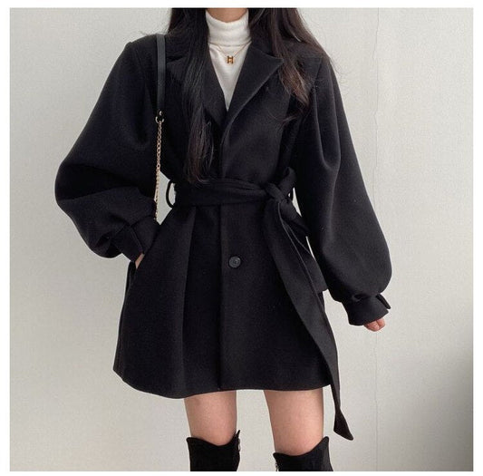 Manteau Hiver Laine Doux et Élégant - PanierRoyale