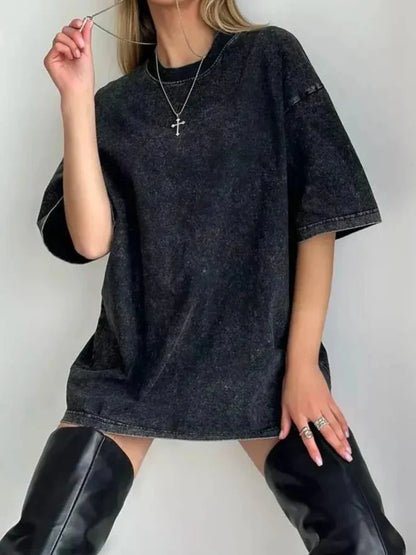 T-Shirt Femme Décontractée et Oversized Streetwear - BerlinGlamour