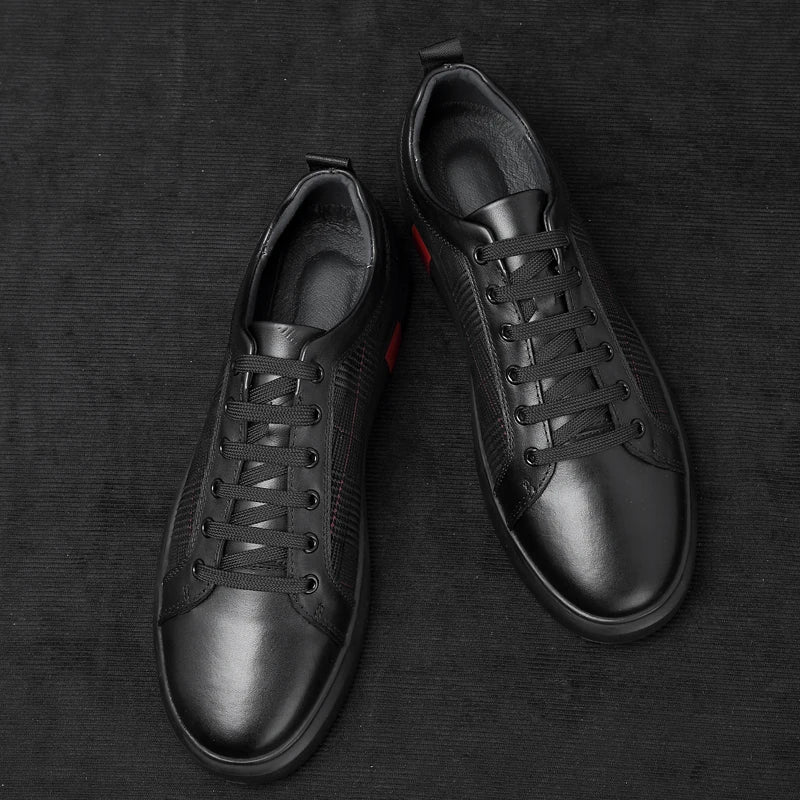 Baskets Homme Cuir Élégantes