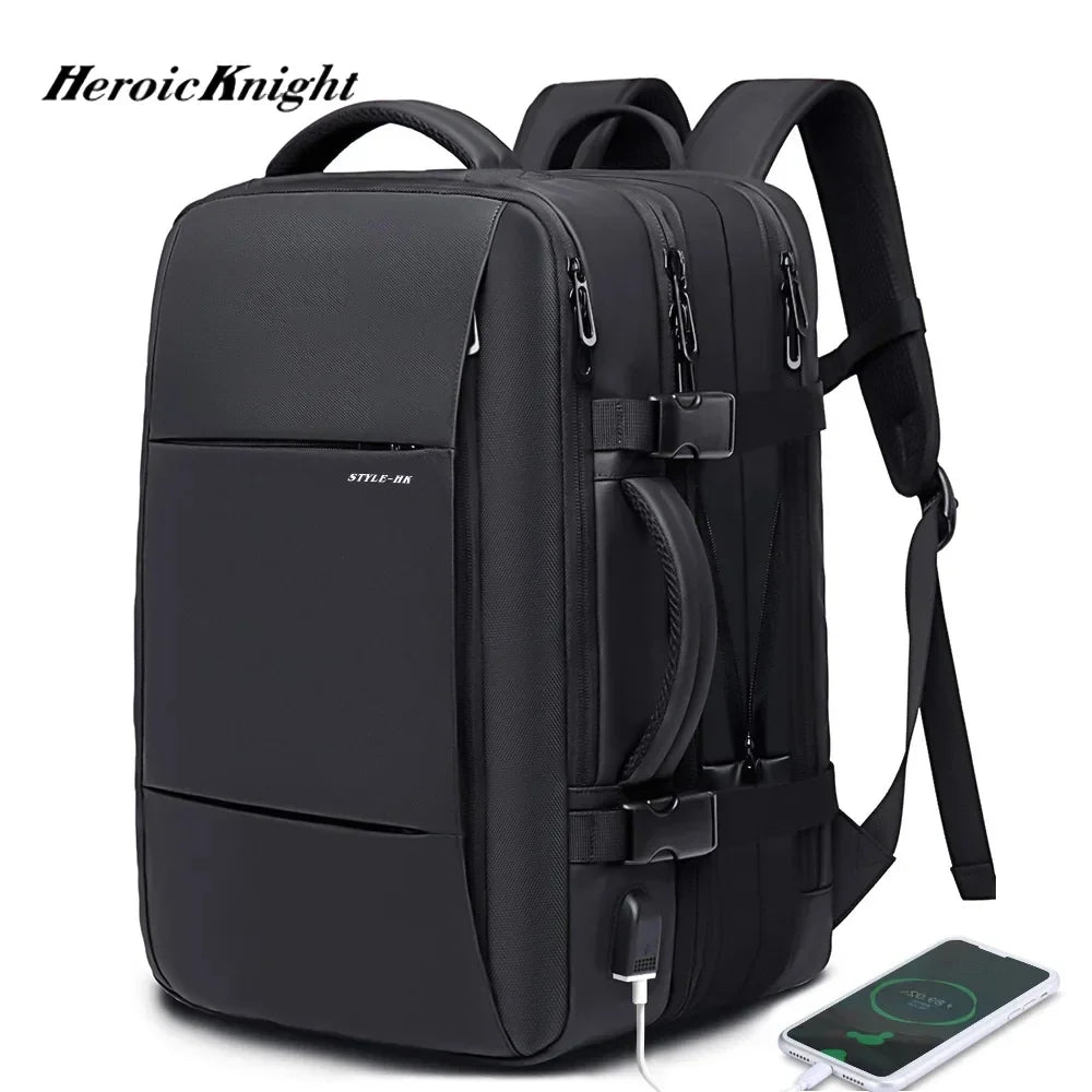 Sac à dos Homme Extensible Grande Capacité Multifonction Voyage Sport