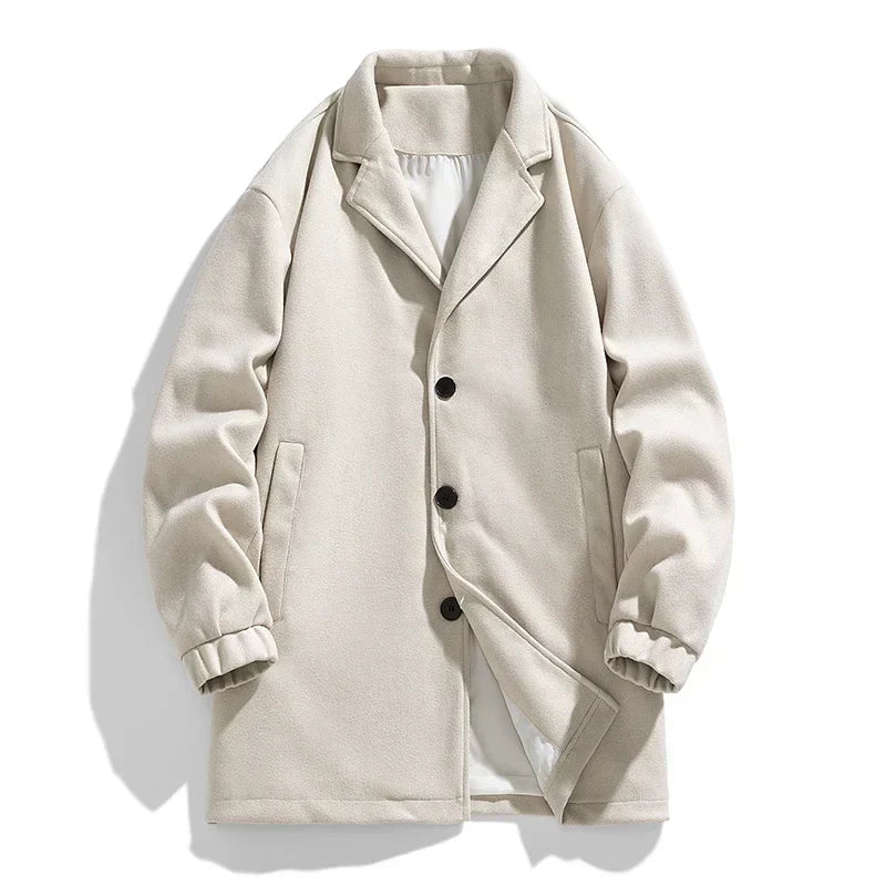 Trench Homme Classique Élégant pour Printemps et Automne - PanierRoyale