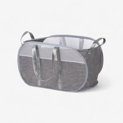 Panier à linge extra large pliable avec anses renforcées