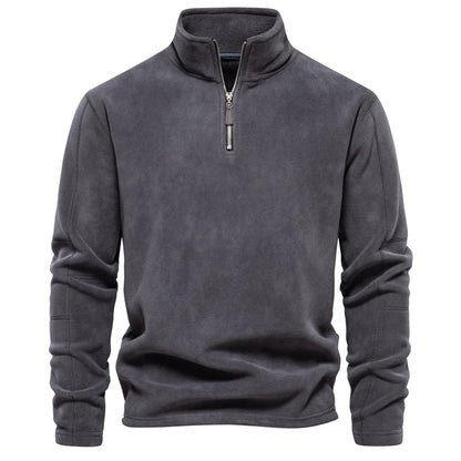 Pull à Capuchon Fleece Doux et Chaud pour Homme