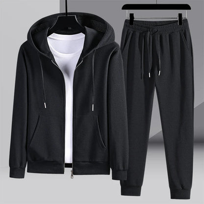 Survêtement Homme Gris Coton Confortable