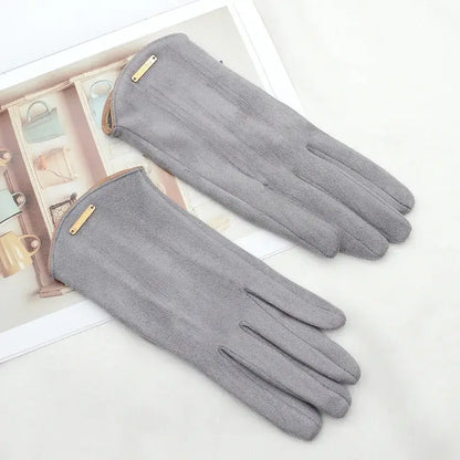 Gants Femmes Hiver Chauffants avec Commande Tactile
