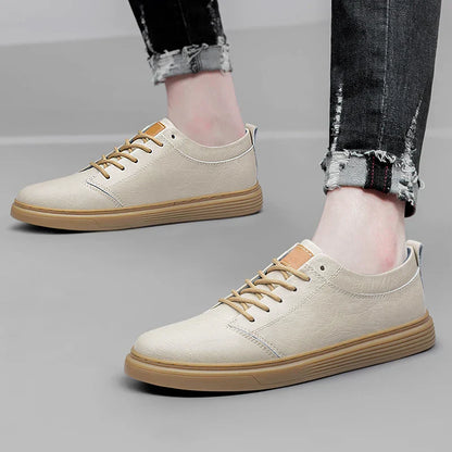 Baskets Cuir Homme de Qualité