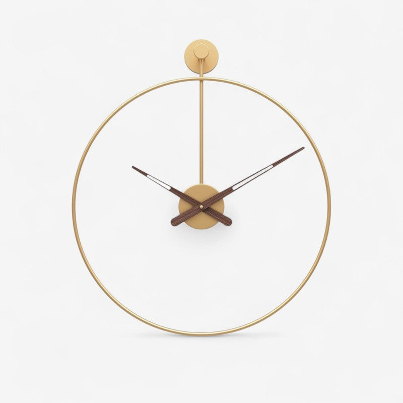 Horloge Murale Design Ronde en Bois