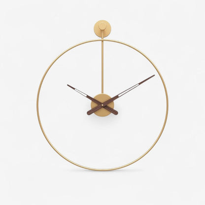 Horloge Murale Design Ronde en Bois