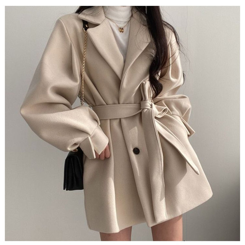 Manteau Laine Chic Hiver