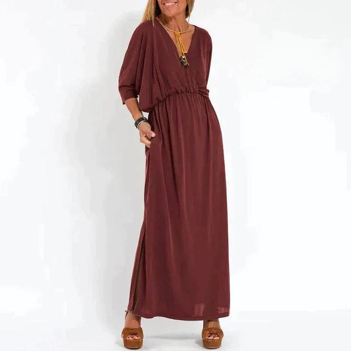 Robe Longue Femme Noir Élégante et Chic