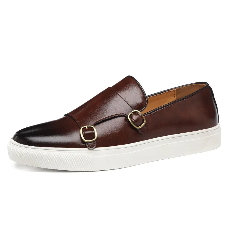 Mocassins Hommes Cuir Italien Confortable et Résistant