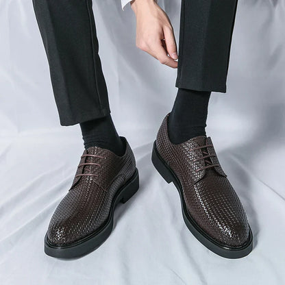 Richelieu Cuir Homme Élégant et Confortable