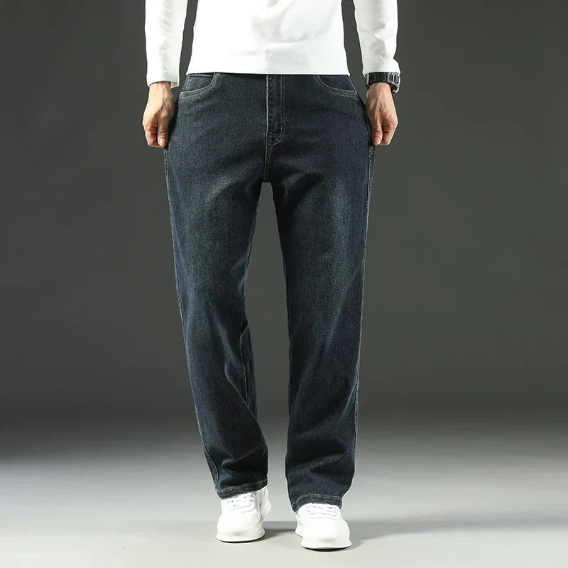 Jean Large Taille Homme Décontracté