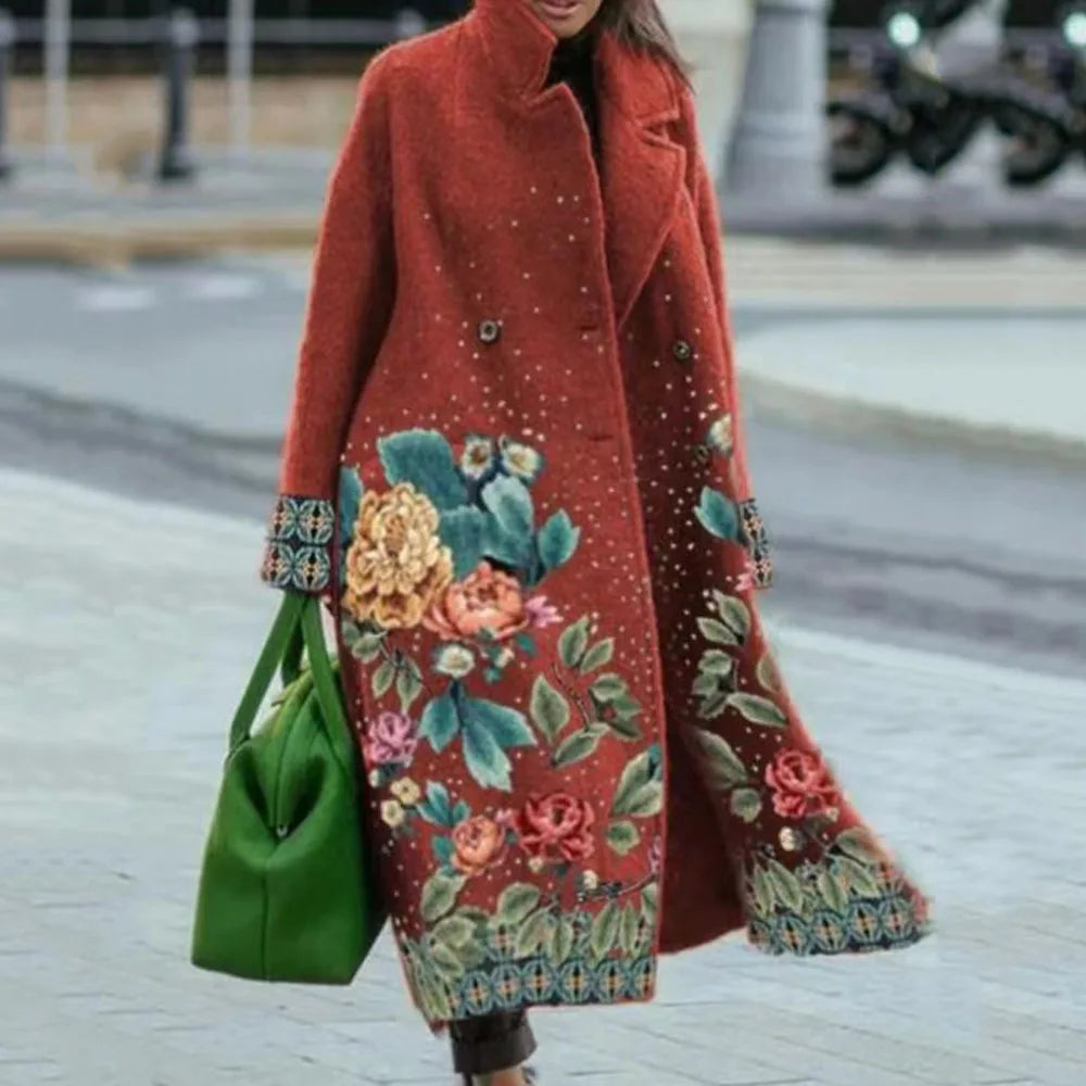 Manteau femme hiver carreaux chaud et tendance